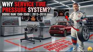 Dodge Ram TPMS Light ON? How to Fix "Service Tire Pressure System" (2013-2018)