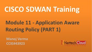 Module 11- Application Aware Routing Policy PART 1 (Theory) #SDWAN  #AARPolicy #CISCOSDWAN