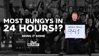 Bring It Home | Mike Heard Attempts Most Bungy Jumps in 24 Hours