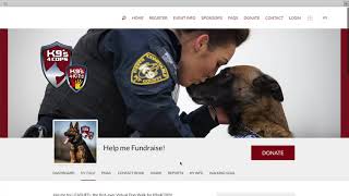 How to Navigate Your Fundraising Page