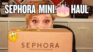 Sephora FREE Birthday Gift Haul + Try On | 2025
