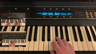 Long Hot Summer - Oberheim DX / Ensoniq ESQ-1 / Prophet 600 / Prophet 6