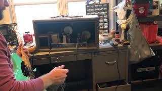1957 Rickenbacker model 98 bench demo