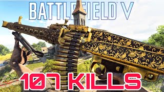 Battlefield V 100+ Kills MG42 Arras Conquest