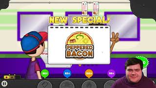 Papa's Pizzeria Deluxe Playthrough! [Day 3]