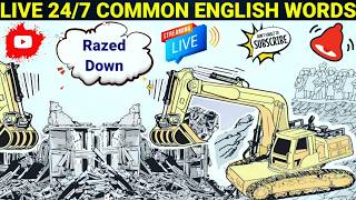 Improve Your English And Vocabulary | 🔴 Live 24/7 | Vocabulary With Sentences | Learn English