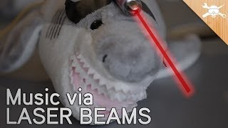 Hack a $5 Laser Pointer to Transmit Music!
