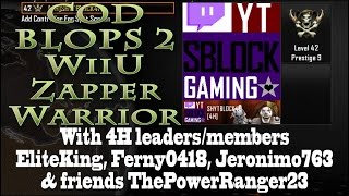 Black Ops 2 WiiU Wiimote Zapper Warrior 4H & Friends