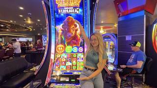 New Favorite Buffalo Slot Went COMPLETELY Off!!!