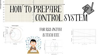 JNTUH R22 Control Systems Preparation | Important Topics + Tips for High Scores