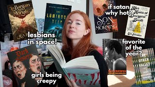all the books i read in december 😬 romantasy, sapphic scifi, litfic, horror