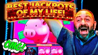 OMG EVERY SINGLE JACKPOT IN THIS VIDEO IS ABSOLUTELY CRAZY!!!