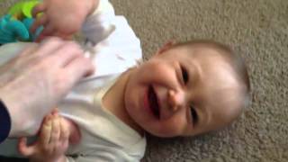 Azalea is very ticklish