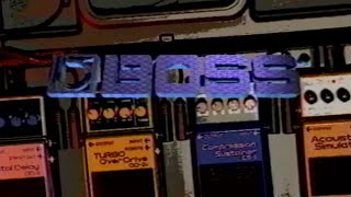 BOSS - THE COMPACT PEDAL APPLICATION VIDEO ( 1997 )