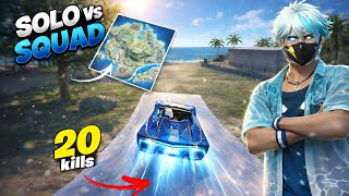 32 Kills 💪 AK47 + MP5 99% Headshot Rate ⚡| Solo Vs Squad Full Gameplay | Mobile📱Free Fire Max