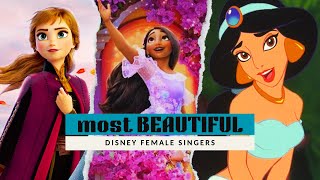 Most BEAUTIFUL Disney Female Singing Voices (50 Languages)