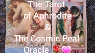 The Tarot of Aphrodite & The Cosmic Pearl Oracle #perfectpairs