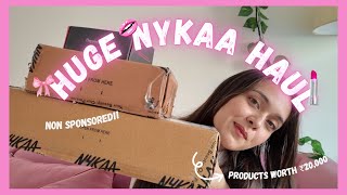 Nykaa Pink Friday Sale Haul 🛍️ Restocked my fav Skincare, Makeup and more !!