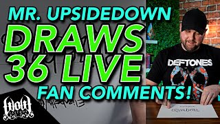 Drawing 36 Ambigram Tattoo Comments During 2 Hour Live - See Description For Each Design Linked