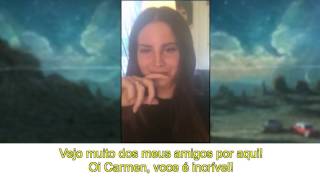 Live no Instagram (@LanaDelRey) do dia 20/02 [legendado]