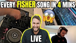EVERY FISHER SONG IN 4 MINUTES - Live DJ Mix 2019