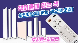 리모컨으로 색, 밝기 조절! 후지 리모컨 엣지등!