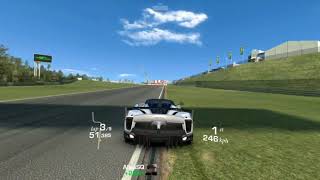 Racing around Nurburgring short layout in a Ferrari fxxk evo