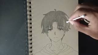 Menggambar Ayanokouji Kiyotaka