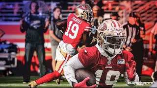 Deebo Samuel vs Rams: 11 Touches for 133 Yards.