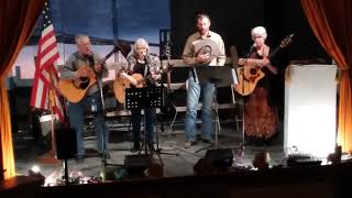 Cowboy Poetry at Mystic Theater in Marmarth N.D. Sept 10, 2022: The National Anthem