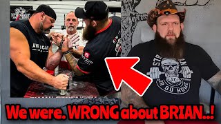BRIAN SHAW’S REAL ARMWRESTLING  LEVEL REVEALED!