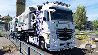 MAGNIFIQUE MERCEDES MP4 ! (Euro Truck Simulator 2)