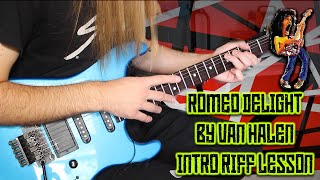 How To Play This Forgotten Van Halen Riff On Guitar | Romeo Delight Intro Lesson