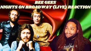 Bee Gees Nights On Broadway live  Reaction