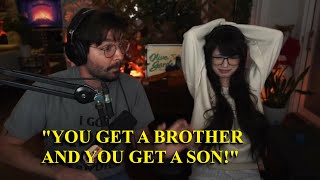 Emiru listens to one of Cyr's songs