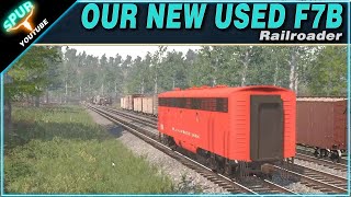 Railroader Gameplay: Our New Used F7B Locomotive!