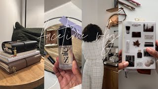 let's 𝒇𝒂𝒄𝒆𝒕𝒊𝒎𝒆 real quick!💭 what I purchased today, my journaling ecosystem + screen-free hobbies
