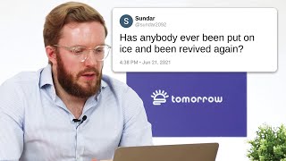 CRYONICS Expert Answers Your Questions | Q&A with Dr. Emil Kendziorra | Tomorrow Biostasis