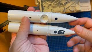 WALTER BUILDS MODELS : GLENCOE 1/72 "RETRIEVER ROCKET'