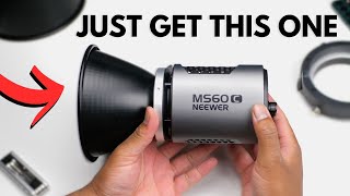 My Secret To Great Video Lighting | Neewer MS60C LED COB Light Review