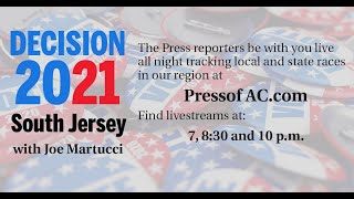 Decision 2021 South Jersey, election night livestream