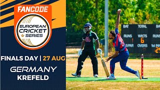 🔴 FanCode European Cricket Series Germany, Krefeld, 2022 | Finals Day | T10 Live Cricket