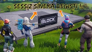 SESSİZ SİNEMA DEĞİŞTİ ! | (Mahvolmuş) Fortnite: Battle Royale
