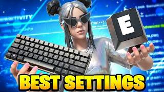 *NEW* Best Keyboard SETTINGS in Chapter 7 + Sensitivity (Fortnite Tutorial)