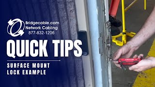 Door Access Training - Surface Mount Lock Example | Which Lock to Install | Control Systems | Help