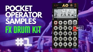 POCKET OPERATOR KO-33 FX Drum Kit #1 Sample