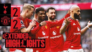 De Ligt At The Death! 🙌 | Tottenham Hotspur 2-2 Man Utd | Extended Highlights