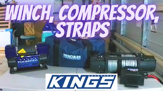 Adventure Kings Winch Install + Compressor Test! | Ford Ranger Mods