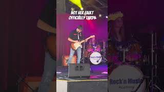 High school band plays original song.  #livemusic