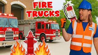 Handyman Hal to the Rescue! 🚒 Exploring Fire Trucks & Fire Safety